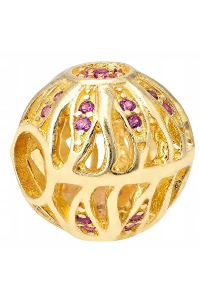 Larezo Pandantiv Tip Charm Pentru Bratari Modulare, Argint 925 Placat Cu Aur ...