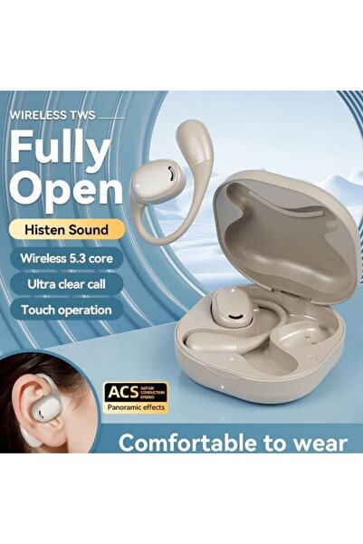 Generic Openfit Wireless Bluetooth Earbuds with Microphone Earhook Sweatproof...