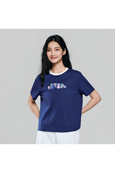 Giordano Women's Super Mario Print Boyfriend Tee