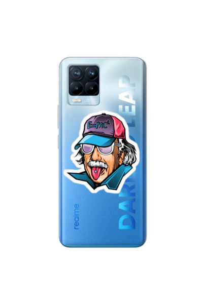 Other Realme 8 Pro Einstein Transparent Silicone TPU Θήκη