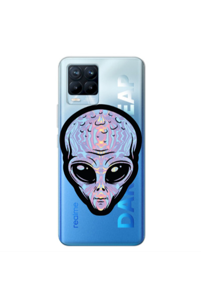Other Realme 8 Pro Alien Transparent Silicone TPU Θήκη