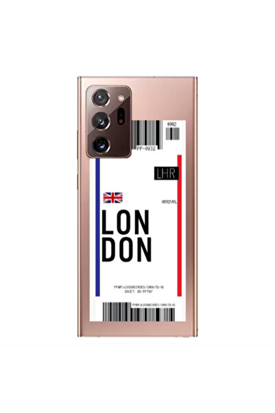 Other Samsung Note 20 Ultra London Arrival Transparent Silicone TPU Θήκη