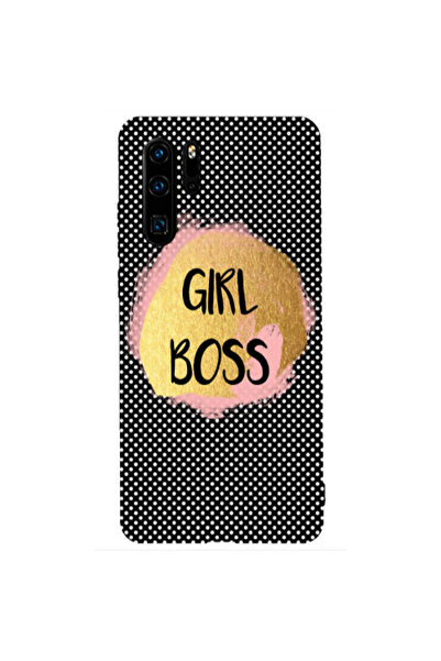 Other Huawei P30 Pro Girl boss make up Transparent Silicone TPU Θήκη