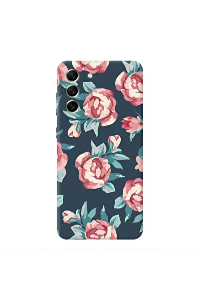 Other Samsung S22 Plus Purple roses Transparent Silicone TPU Θήκη