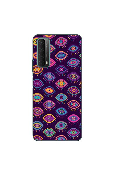 OEM Husa compatibila cu Huawei P Smart 2021 Silicon Gel Tpu Model Tribal Eyes