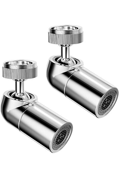 The Bros 2 Pack Faucet Extender, 720° Swivel Faucet Aerator, 2 Water Outlet M...