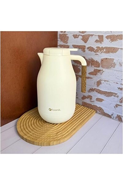 Generic Thermal flask for coffee and tea, insulated thermos to keep hot and c...