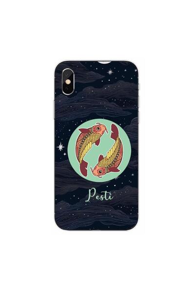 OEM Θήκη συμβατή με Apple iPhone XS Max Σιλικόνης Gel TPU με σχέδιο Ωροσκόπιο...
