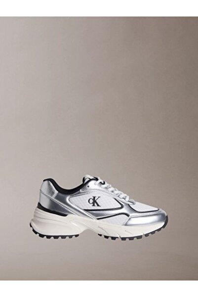 Calvin Klein GÜMÜŞ KADIN SNEAKER HIKE RUNNER