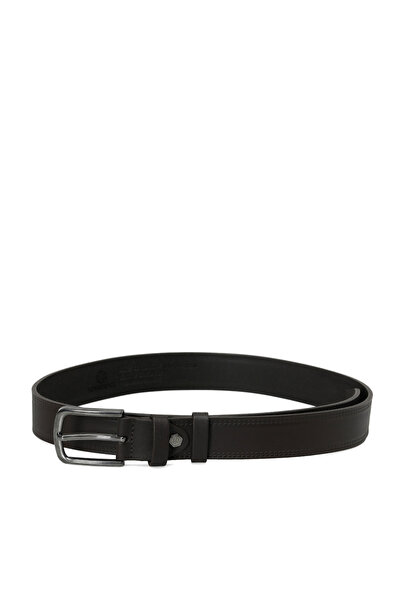 lumberjack Men's Belt Brown Gm Slim Genuine Leather