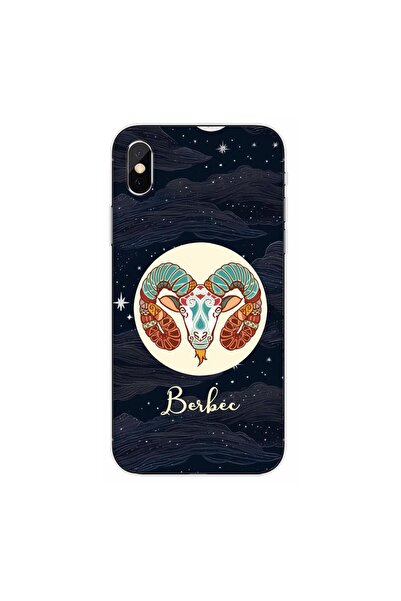 OEM Husa compatibila cu Apple iPhone XS Silicon Gel Tpu Model Horoscop Berbec