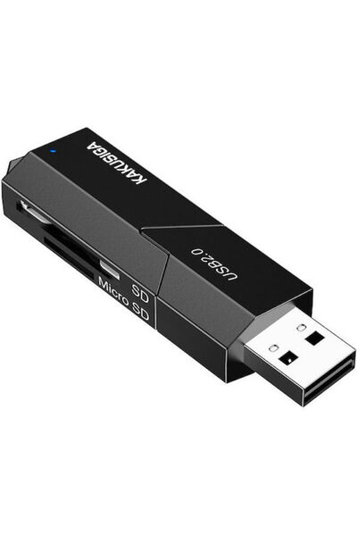 KAKUSİGA Αναγνώστης καρτών USB 2.0 για /S/D/ / / / / / Κωδικός: KSC-1411