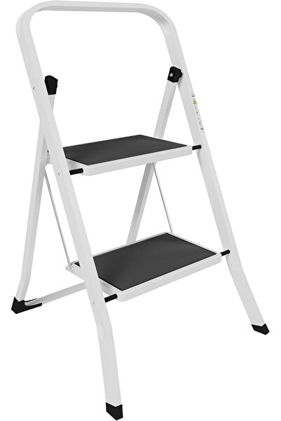 genric Home Vida Extremely Durable Foldable Portable 2-Step Steel Ladder - Mu...