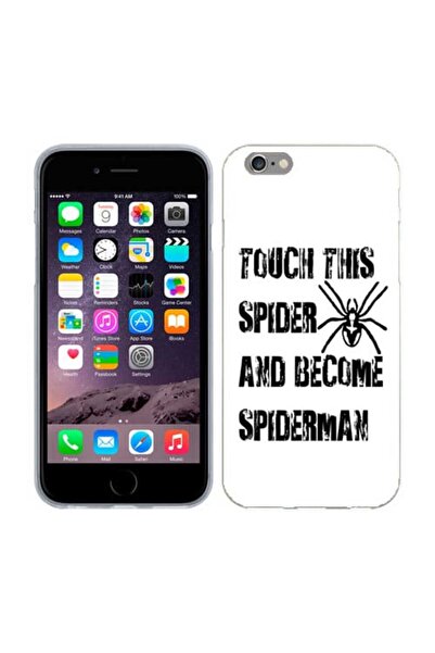 OEM Husa compatibila cu Apple iPhone 6, iPhone 6S Silicon Gel Tpu Model Spide...
