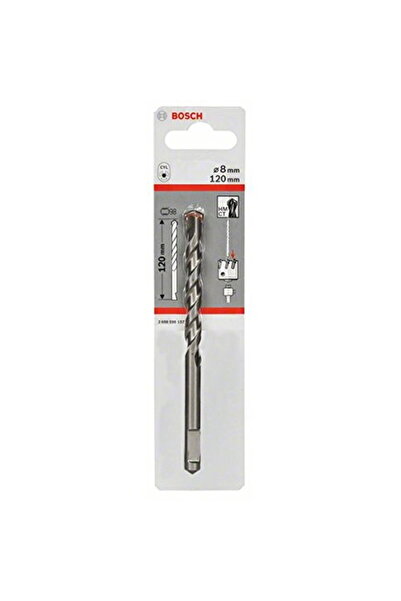 Bosch Core drill bit, 8 x 120 mm