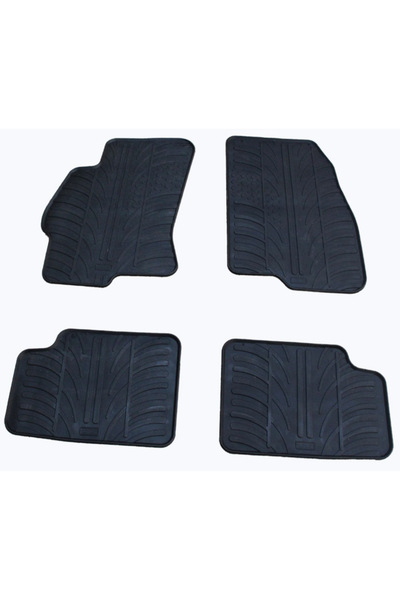 Gledring Set covorase auto din cauciuc Fiat Linea 2007-2015, Negru, Gledring,...