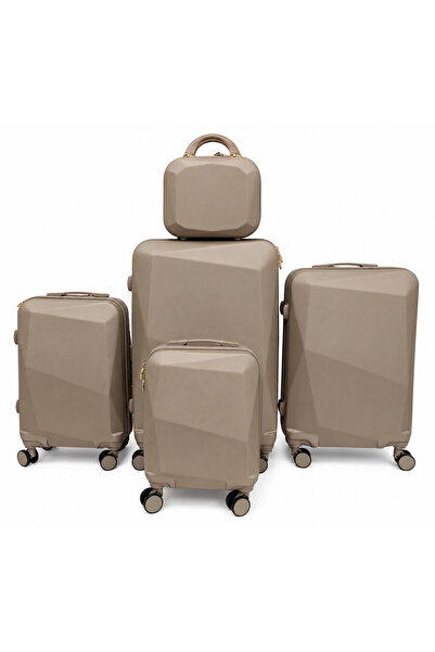 Red Sea 5 Pcs Set Valise De Voyage De Mariage Zipper Expansion Design High Gr...