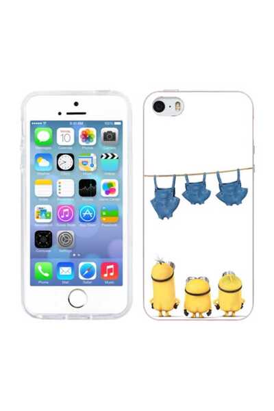 OEM Husa compatibila cu Apple iPhone 5S, iPhone 5 Silicon Gel Tpu Model Naked...
