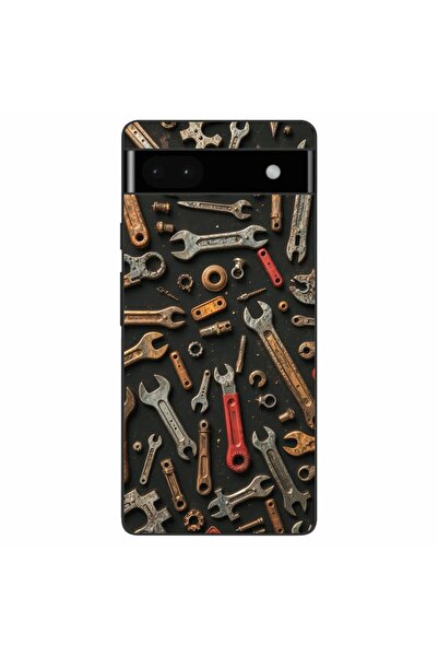 OEM Husa compatibila cu Google Pixel 6A Silicon Gel Tpu Model Mechanic Tools ...