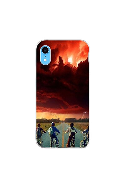 OEM Husa compatibila cu Apple iPhone XR Silicon Gel Tpu Model Stranger Things...