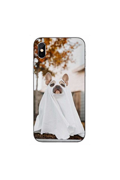 OEM Husa compatibila cu Apple iPhone XS Max Silicon Gel Tpu Model Halloween G...