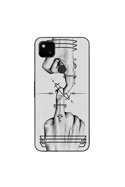 OEM Husa compatibila cu Google Pixel 4A Silicon Gel Tpu Model Universe Touch