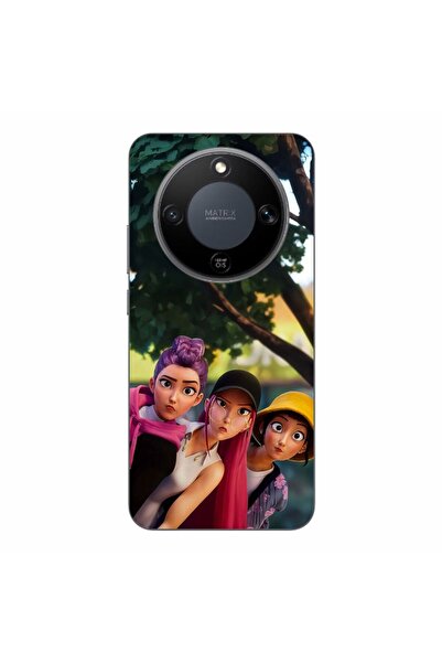 OEM Husa compatibila cu Honor Magic8 Lite Silicon Gel Tpu Model KPop Demon Hu...