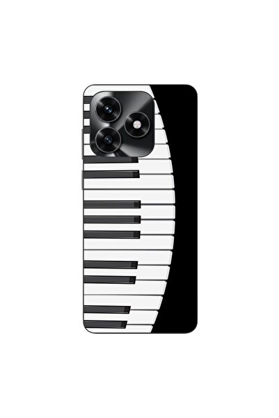 OEM Husa compatibila cu Honor X5c Plus Silicon Gel Tpu Model Piano Keys