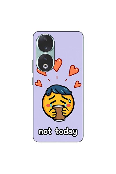 OEM Husa compatibila cu Honor 90 5G Silicon Gel Tpu Model Not Today
