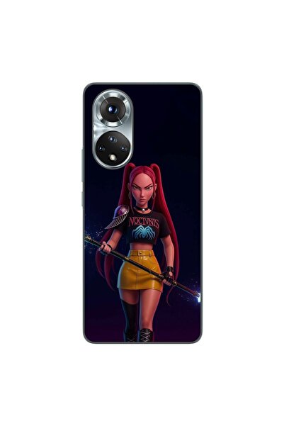 OEM Husa compatibila cu Honor 50 Silicon Gel Tpu Model KPop Demon Hunters Mir...