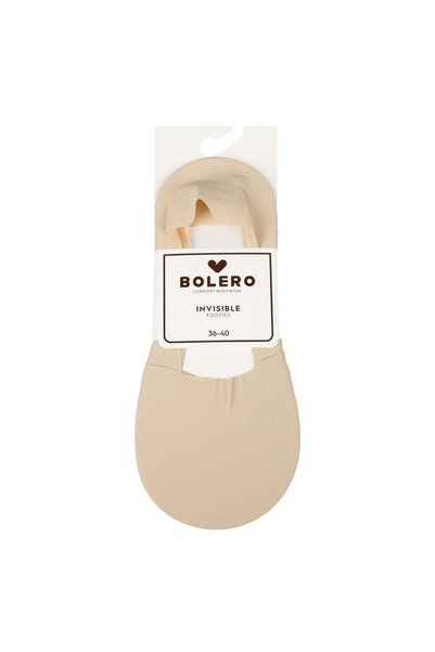 Bolero Kadın Premium Lazer Kesim Babet Çorap Ten