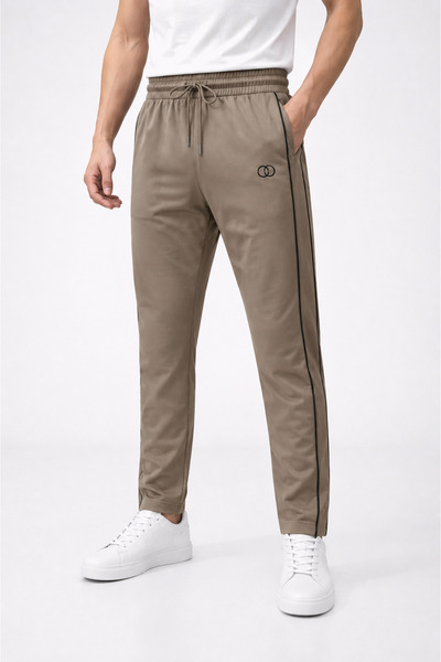 FORMO Men's Quality Sports Sweatpants with Zipper Pockets