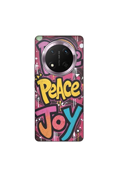 OEM Husa compatibila cu Honor Magic7 Lite Silicon Gel Tpu Model Peace and Joy...