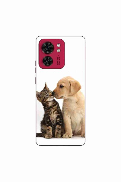 OEM Husa compatibila cu Motorola Edge 40 Silicon Gel Tpu Model Pisicuta Catel...