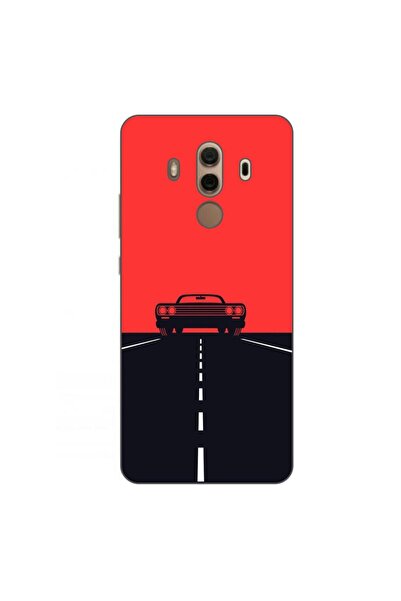 OEM Husa compatibila cu Huawei Mate 10 Pro Silicon Gel Tpu Model Red Sky Musc...