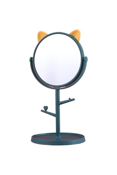 TEAM Oglina Cosmetica cu Picior, Team, HD, Rotire 360 Grade, 15 cm Diametru, ...