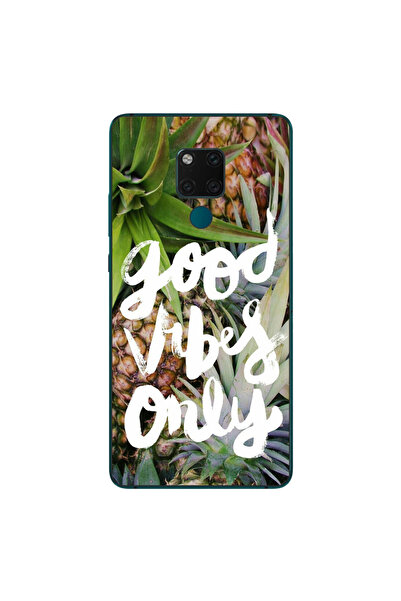 OEM Θήκη συμβατή με Huawei Mate 20X, από σιλικόνη gel TPU, μοντέλο Good Vibes...