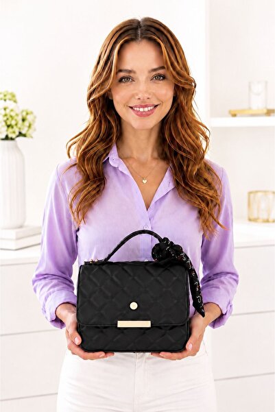 Bluewhs Women's Quilted Chain Strap Shoulder Bag Stylish Faux Leather Daily E...