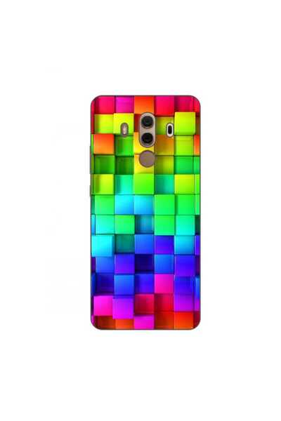 OEM Husa compatibila cu Huawei Mate 10 Pro Silicon Gel Tpu Model Colorful Cubes