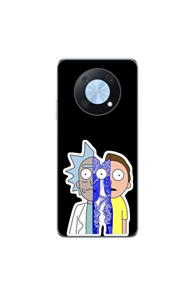 OEM Husa compatibila cu Huawei Nova Y90 Silicon Gel Tpu Model Rick And Morty ...