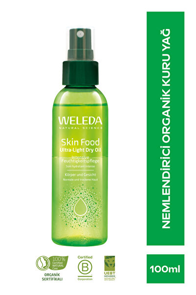 Weleda Skin Food Ultra-Light Dry Oil Organik Nemlendirici Ultra Hafif Kuru Ya...