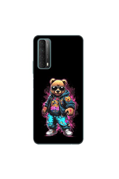 OEM Θήκη συμβατή με Huawei P Smart 2021 Σιλικόνης Gel TPU Μοντέλο Αρκούδα Coo...