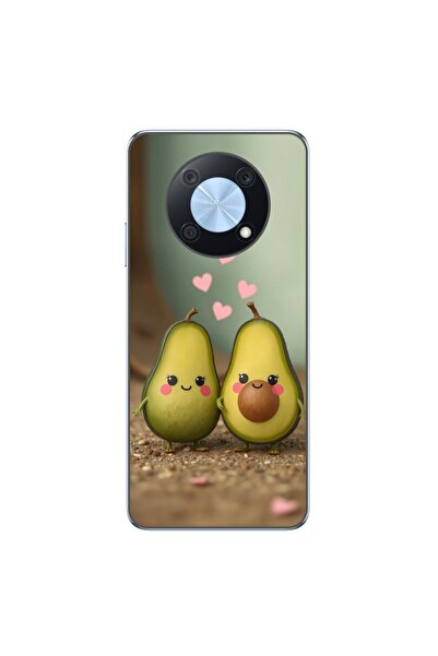 OEM Husa compatibila cu Huawei Nova Y90 Silicon Gel Tpu Model Kawaii Avocados...