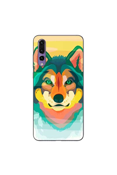 OEM Husa compatibila cu Huawei P20 Pro Silicon Gel Tpu Model Desen Lup