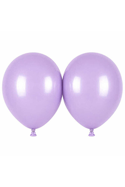 BeySüS Lilac Color Latex Macaron Balloons (45 cm) - 2 Pieces