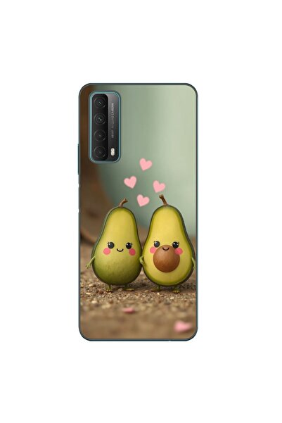 OEM Husa compatibila cu Huawei P Smart 2021 Silicon Gel Tpu Model Kawaii Avoc...
