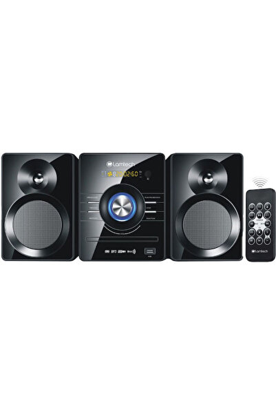 Lamtech Ηχοσύστημα 2.0 LAM112532 30W με CD Player και Bluetooth Μαύρο