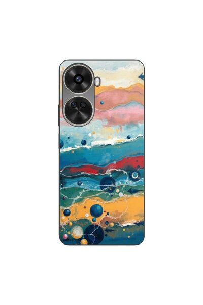 OEM Θήκη συμβατή με Huawei Nova 12 SE από σιλικόνη gel TPU με ζωγραφισμένο σχ...