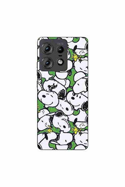 OEM Husa compatibila cu Motorola Edge 50 Pro Silicon Gel Tpu Model Snoopy Pat...