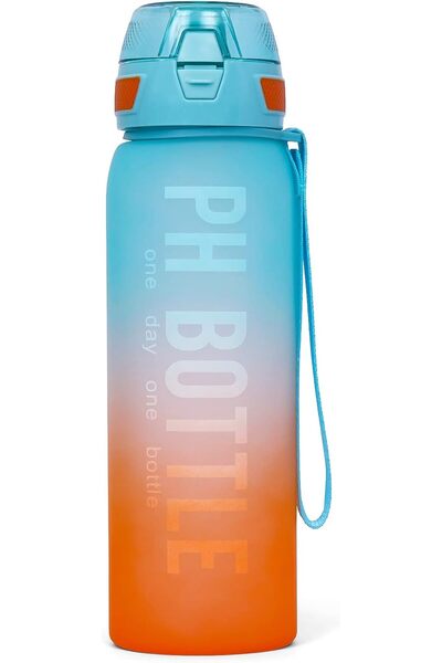 Eazy Kids Water Bottle, 1000ml Capacity, Blue Color, Plastic